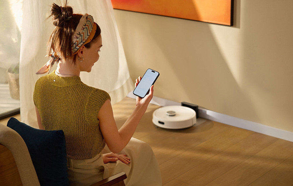 Robot sprzątający ROBOROCK Q7 TF Biały Dedykowana aplikacja mobilna kontrola dostosowanie parametry potrzeby