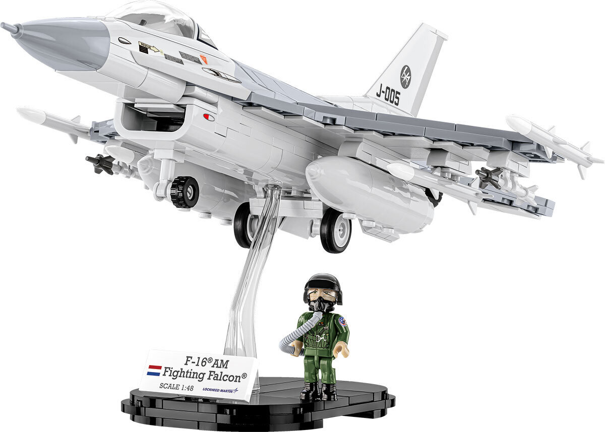 Klocki plastikowe COBI Armed Forces F-16AM Fighting Falcon COBI-5896 - Klocki plastikowe