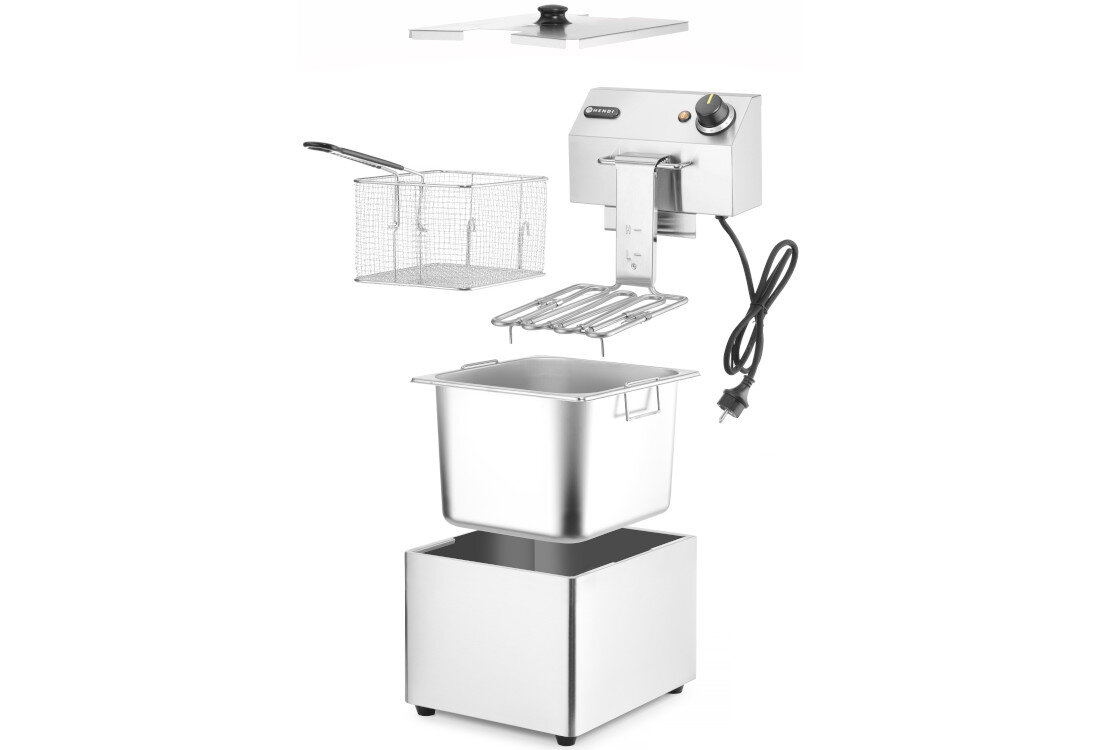 Frytkownica HENDI 205822 Kitchen Line zestaw akcesoria komplet wyposazenie