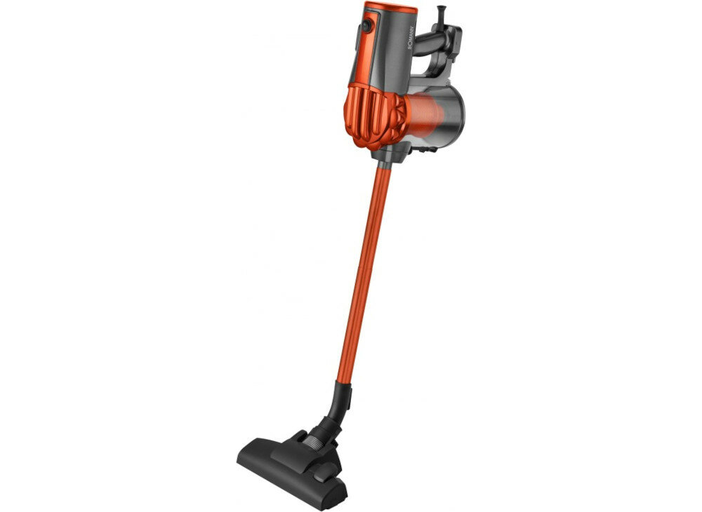 Odkurzacz CLATRONIC BS 1306 Pomarańczowy wyglad front bok