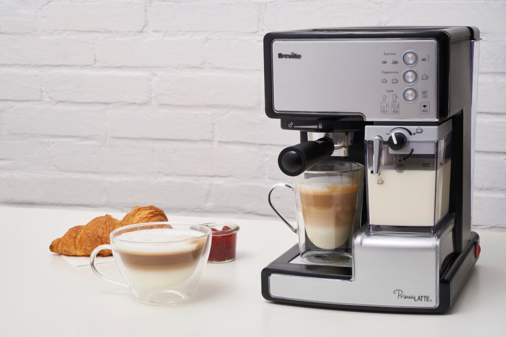 Ekspres BREVILLE Prima Latte VCF045X Srebrny
