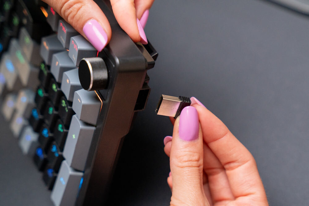 Klawiatura MAD DOG GK960K Gateron Pro Red Czarny oprogramowanie personalizacja