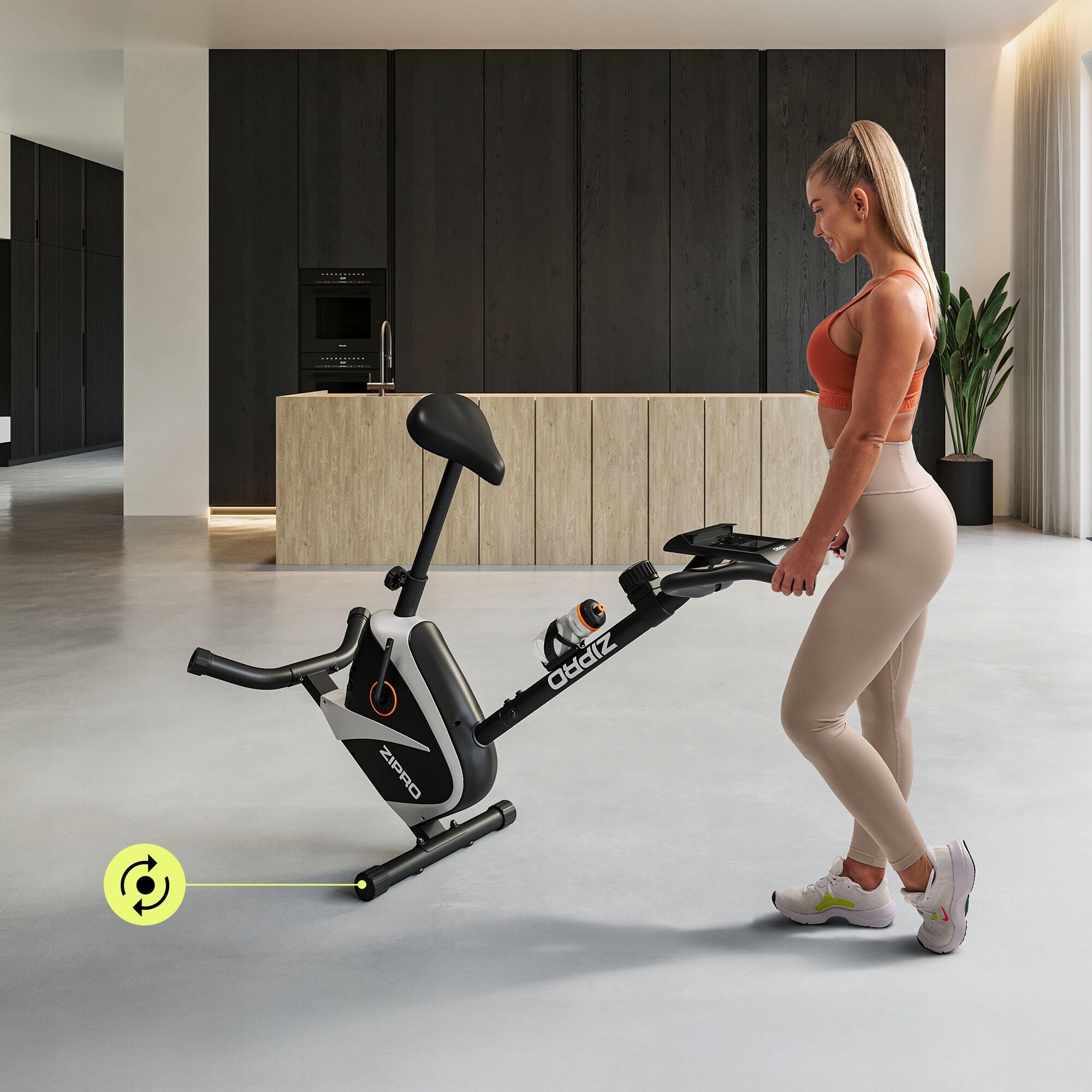 ROWEREK TRENINGOWY Rower stacjonarny Magnetyczny Pionowy - BEAT RS ZIPRO