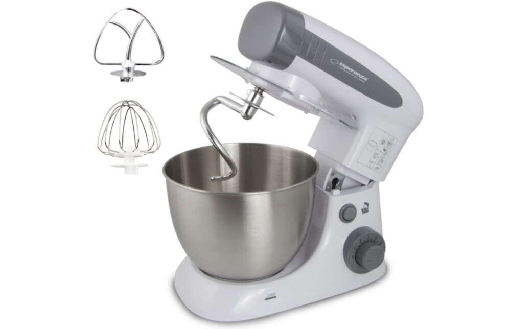 Robot kuchenny planetarny ESPERANZA EKM024 800W hak trzepaczka