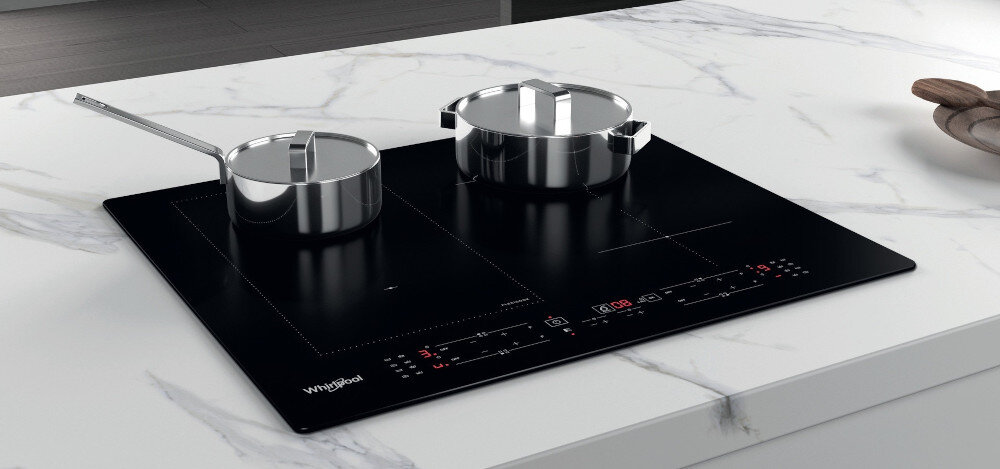 Płyta indukcyjna WHIRLPOOL WB B8360 NE blokada bezpieczeństwo