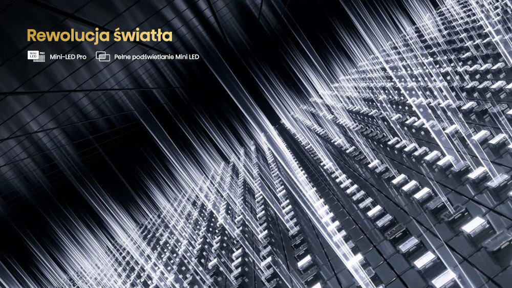 Telewizor HISENSE U8KQ  - podświetlenie