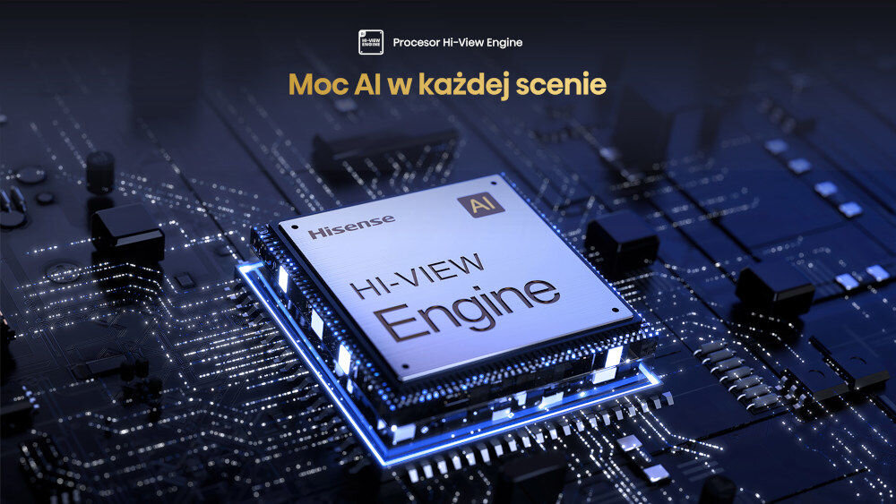 Telewizor HISENSE U8KQ  - procesor