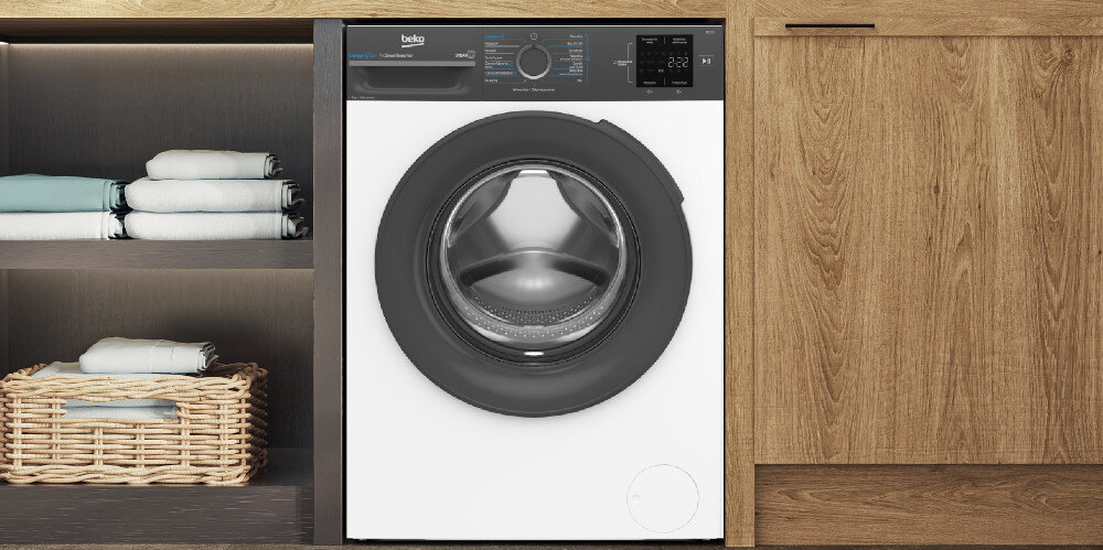 PRALKA BEKO BM3WFSU37015WAR załadunek 7 kg obroty 1000 EnergySpin SteamCure SteamTherapy większy otwór AddXtra Automatyczne czyszczenie bębna higiena dla alergików czystość łatwe prasowanie StainExpert usuwanie plam mniej zagnieceń codzienne szybkie delikatne fast+