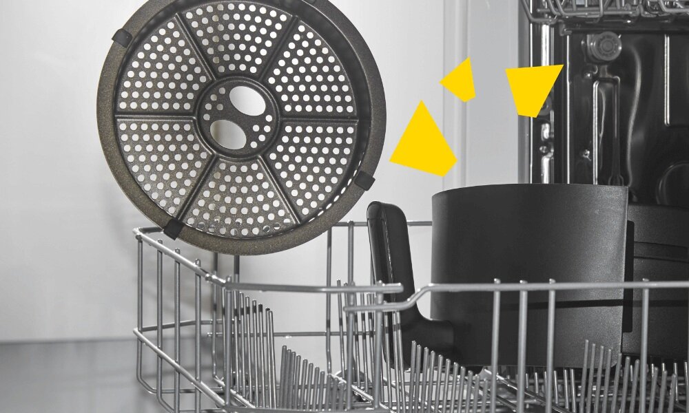 Air Fryer Frytkownica beztłuszczowa RUSSELL HOBBS Satisfry Panoramic 27420-56 bez przywierania, bez szorowania i moczenia, łatwe mycie, można myć w zmywarce