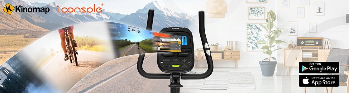ROWEREK STACJONARNY TRENINGOWY FLAME ROWER Z KINOMAP ICONSOLE - ZIPRO
