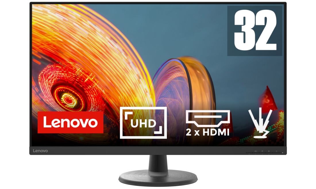 Monitor LENOVO D32u-40 - 23.8-calowy wyświetlacz VA 178° / 178°