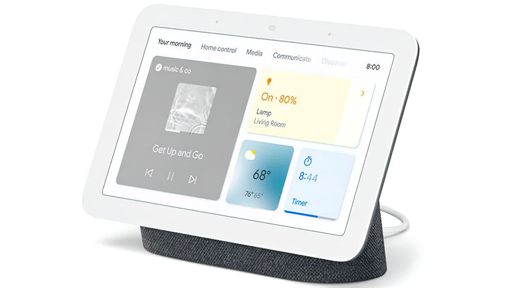 Głośnik multiroom GOOGLE Nest Hub Max  - wykonanie