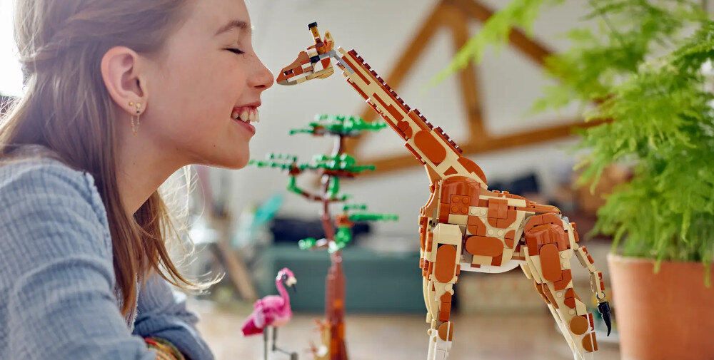 KLOCKI LEGO CREATOR 3IN1 DZIKIE ZWIERZĘTA Z SAFARI 31150 ruchome elementy