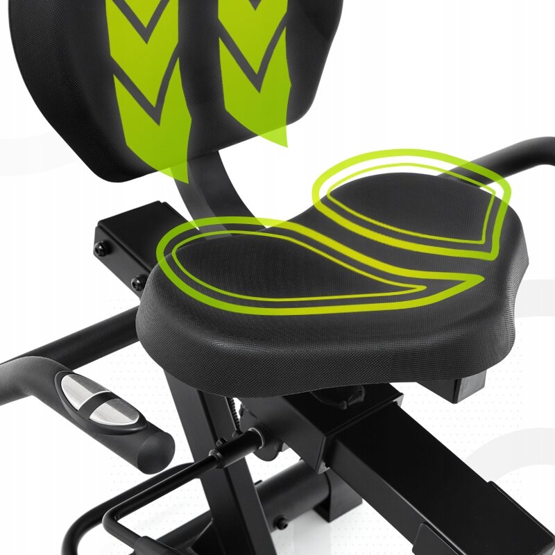 ROWER TRENINGOWY STACJONARNY POZIOMY GLOW - ZIPRO