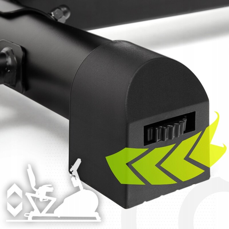 ROWER TRENINGOWY STACJONARNY POZIOMY GLOW - ZIPRO