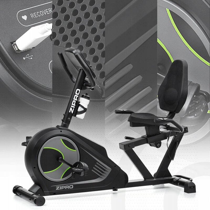 ROWER TRENINGOWY STACJONARNY POZIOMY GLOW - ZIPRO