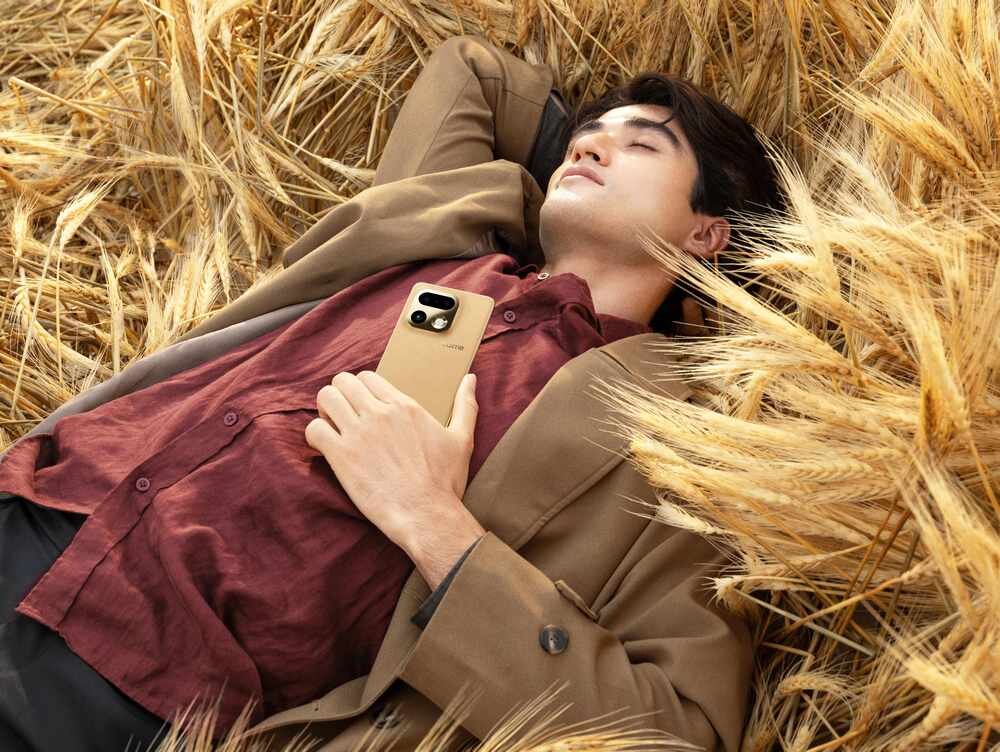 Smartfon REALME 16 Pro+ AI Light Me  wykrywa twarz, kontury i źródła światła