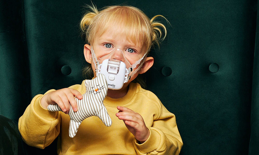 Inhalator nebulizator ultradźwiękowy LIONELO Air Łatwe ładowanie możliwości kabel USB-A/USB-C bateria czas pracy korzystanie