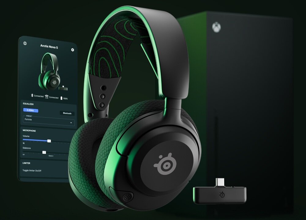 Słuchawki STEELSERIES Arctis Nova 5 Wireless     opis