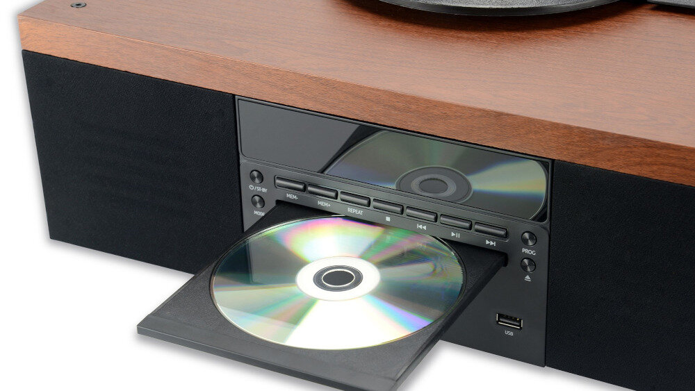 Gramofon AKAI ATT-14BT  - napęd cd