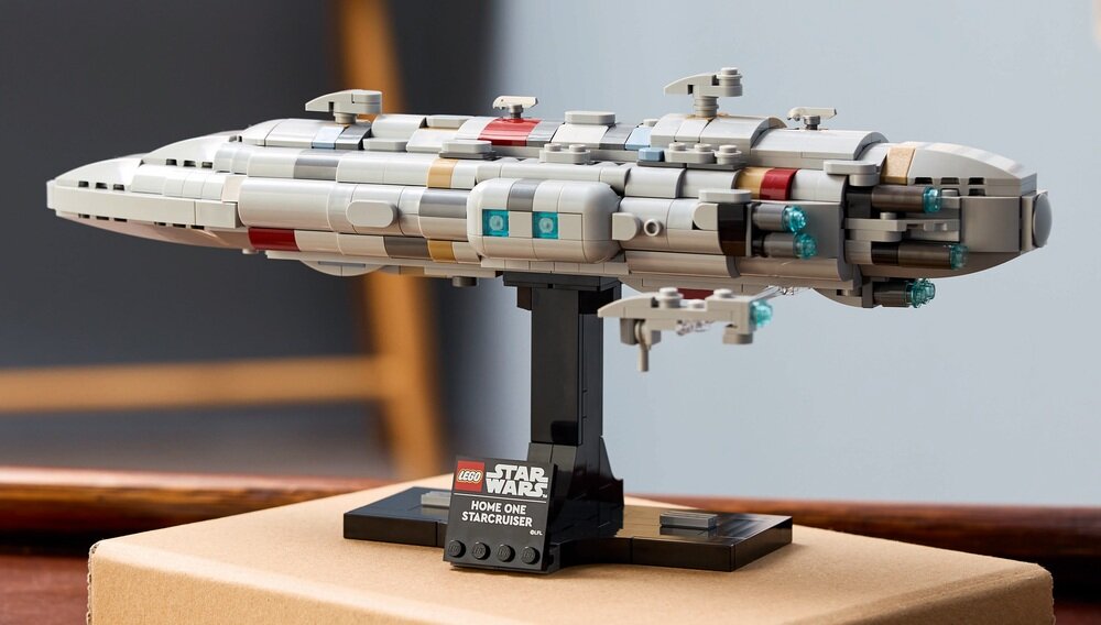 LEGO 75405 Star Wars Krążownik typu Home One na podstawie Nebulon-B tabliczka  