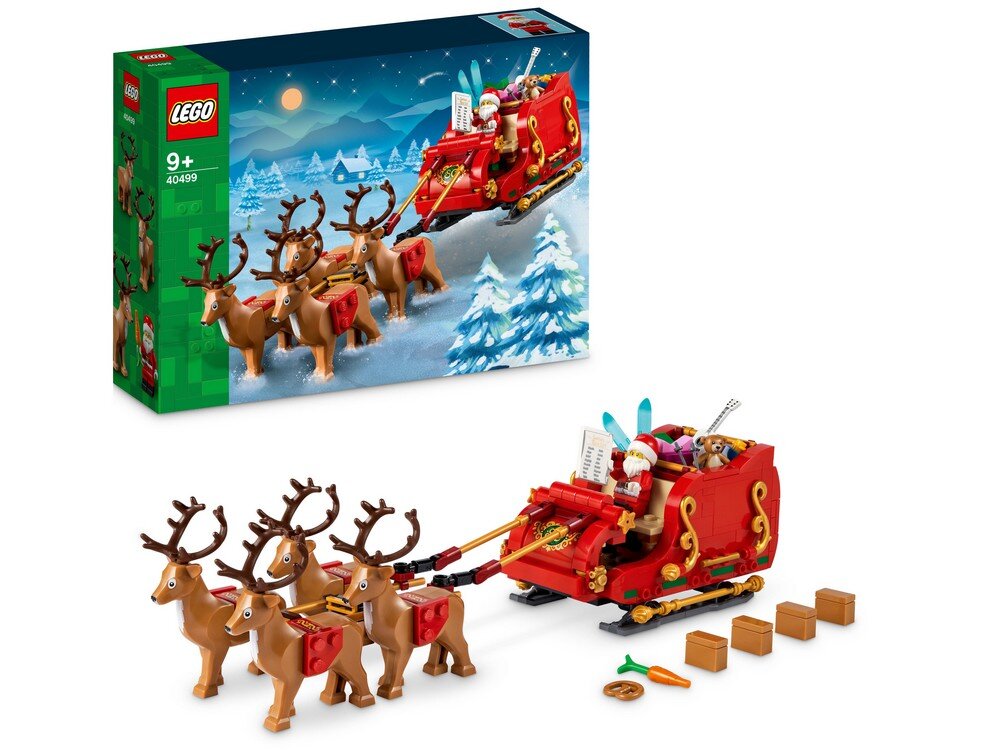 LEGO 40499 Iconic Merchandise Sanie Świętego Mikołaja  Zestaw 