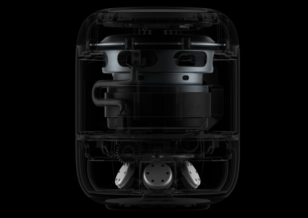 APPLE HomePod 2 Gen bas pomieszczenie przetworniki jakosc spatial