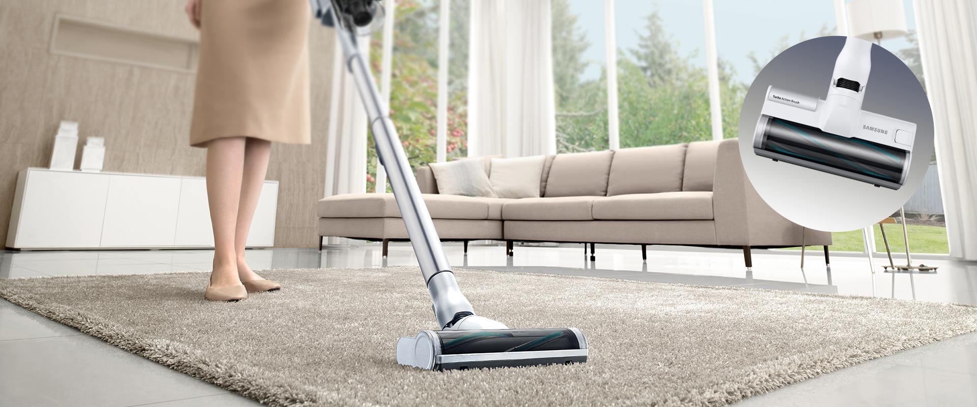 Zdjęcie szczotki turbo action w czasie pracy