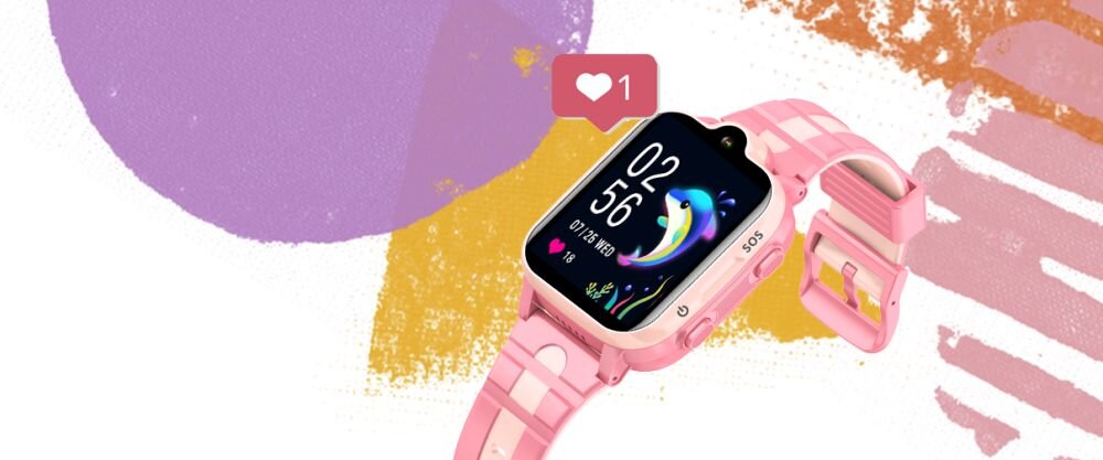 Smartwatch BEMI Play 4G  ekran bateria czujniki zdrowie sport pasek ładowanie pojemność rozdzielczość łączność sterowanie krew puls rozmowy smartfon aplikacja 