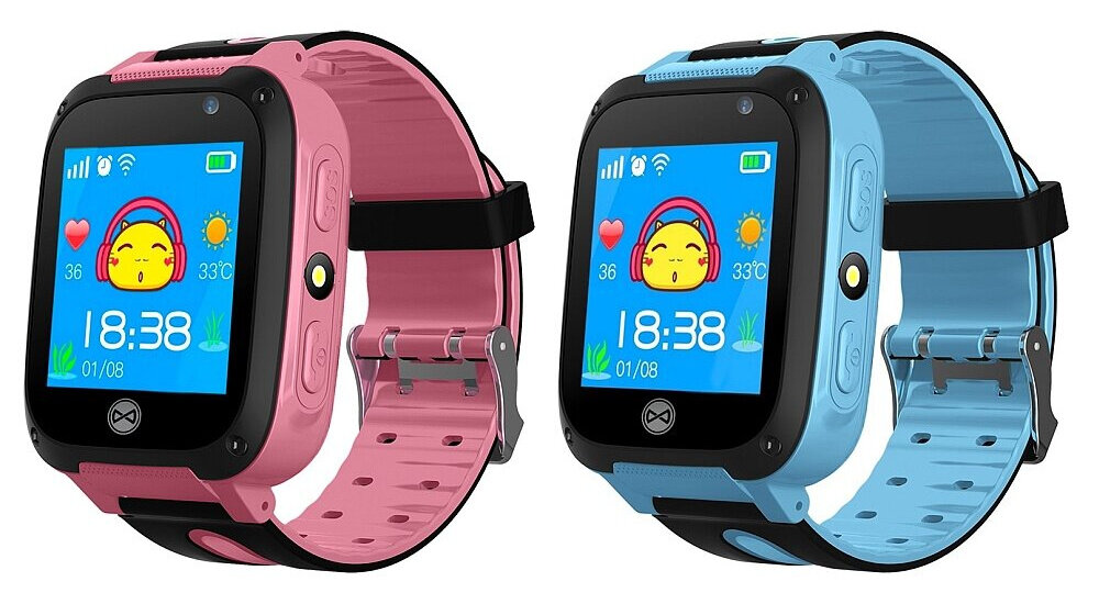 SMARTWATCH FOREVER PHONEME KW-55 RÓŻOWY śledzenie kontakt ochrona kontrola