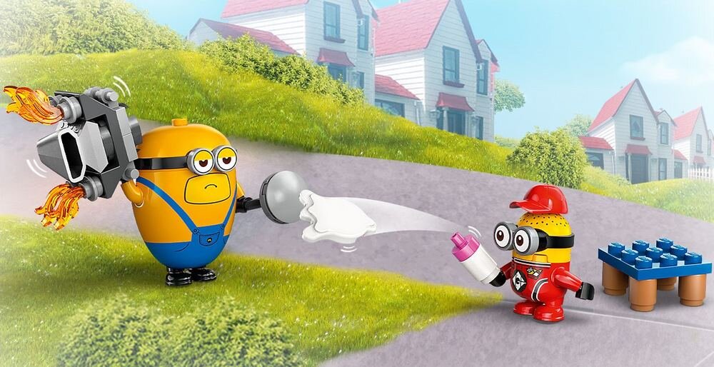 LEGO 75580 Despicable Me i Minions Minionki i bananowóz  akcesoria