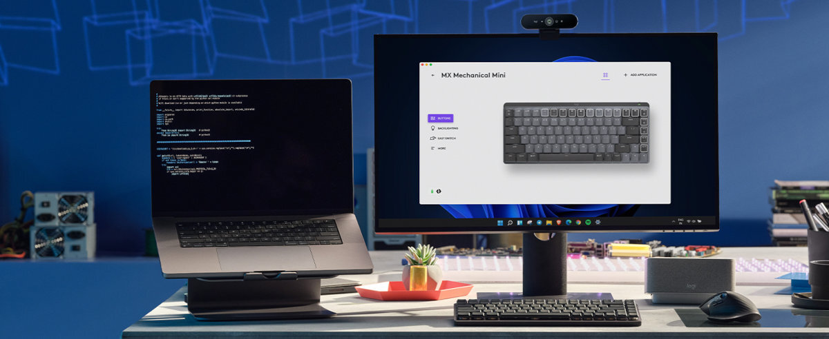 Klawiatura-LOGITECH-MX-niski-profil