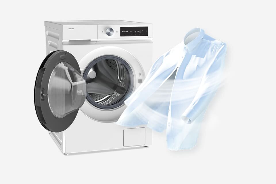 pralko-suszarka Samsung wd90db7b85gwu4 z technologią Air Wash