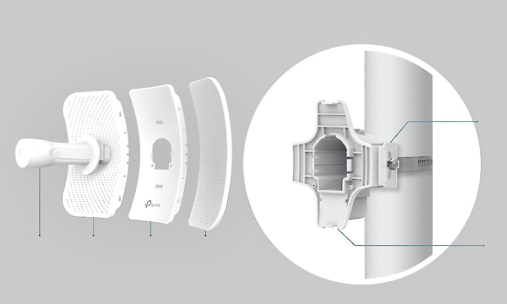 TP-LINK CPE60 Szybka i elastyczna instalacja