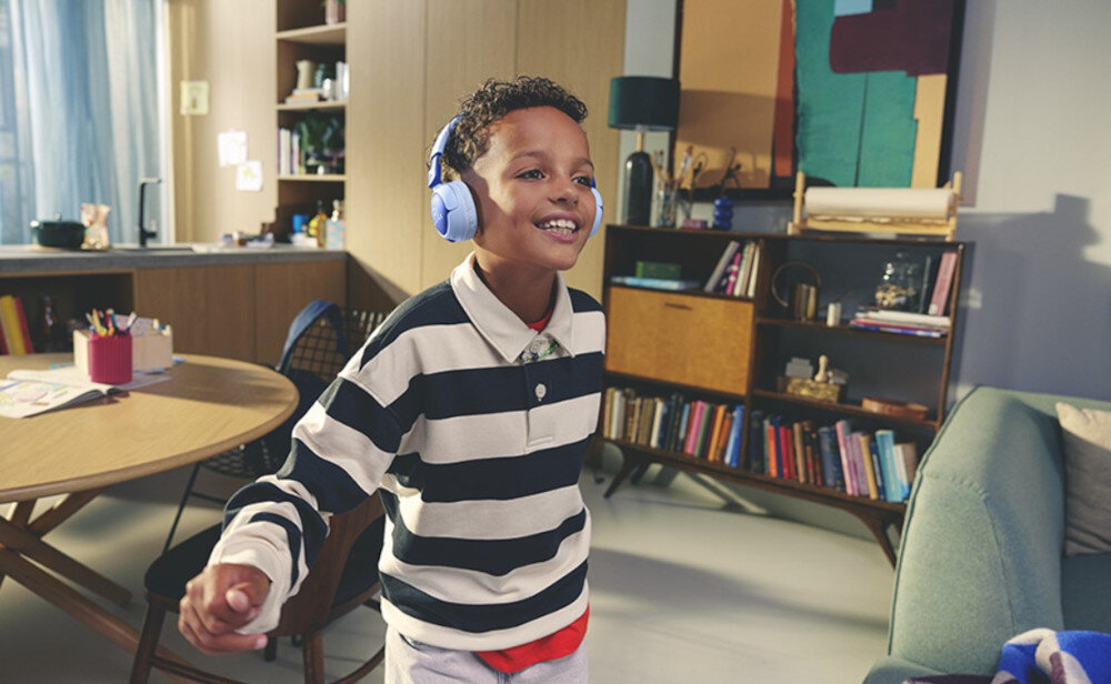 Słuchawki nauszne JBL JR 320 BT - Kontrola rodzicielska