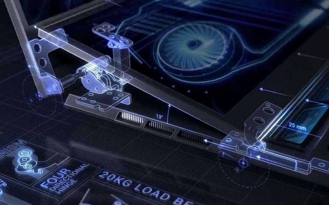 Laptop ASUS Zephyrus G16 GU603Z - Smukłe wzornictwo 