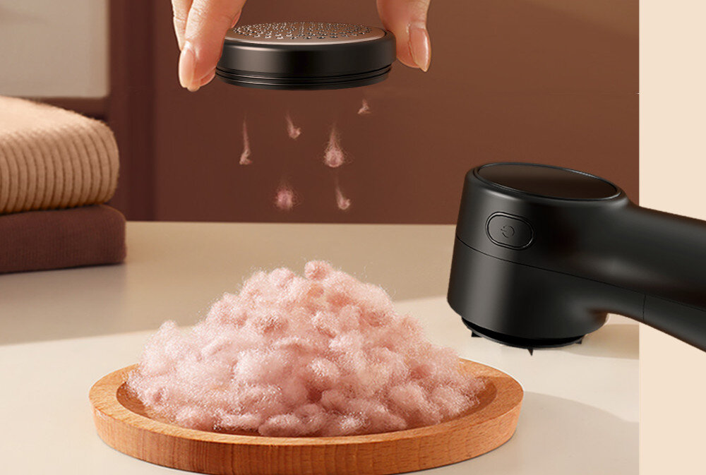 Golarka do ubrań PURENO Trim 100 Wygoda czyszczenia  łatwo opróżnić konserwacja Dołączony pędzelek