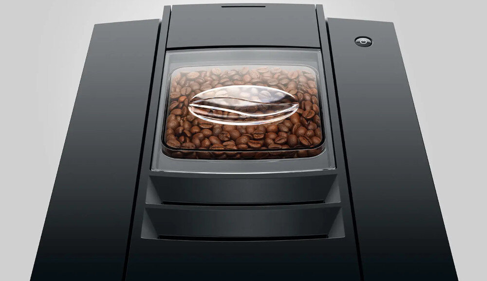 Ekspres JURA E8 Cosmic Black (ED) wymiary szerokość wysokość zbiornik woda pojemność pojemnik kawa