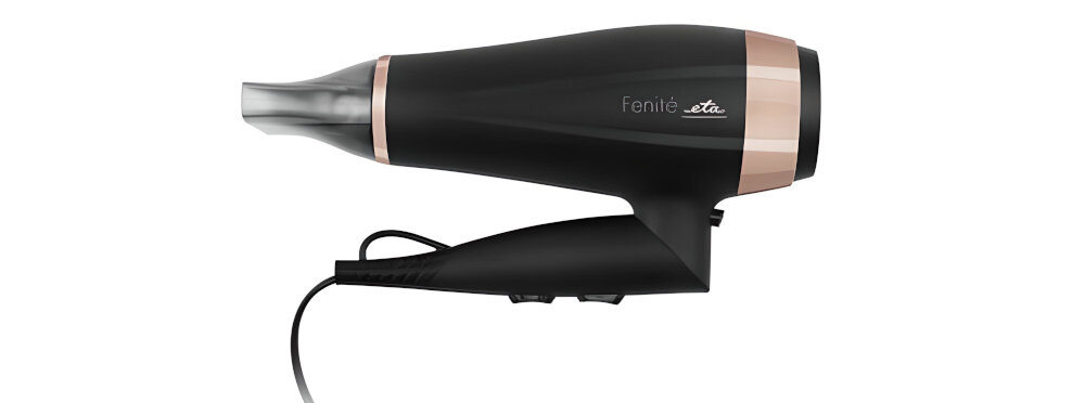 Suszarka ETA Fenite 732090020 Czarny wyprofilowana raczka wygoda ksztalt