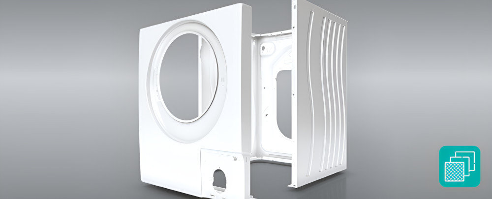 Pralka GORENJE W1PNA84A2TSWIFI/PL obudowa konstrukcja budowa wykonanie bok ikona ochrona trwałość ocynk ochrona przed rdzą