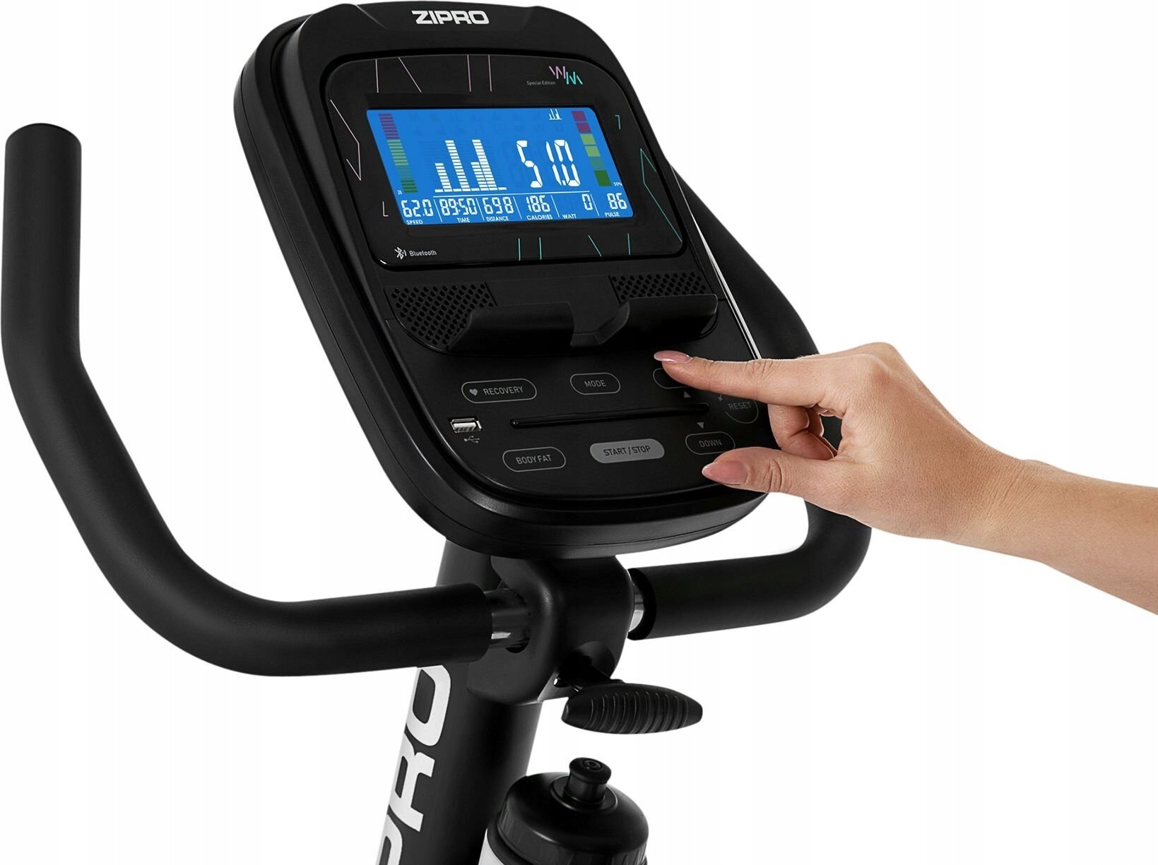 ROWER STACJONARNY TRENINGOWY POZIOMY GLOW WM ZIPRO
