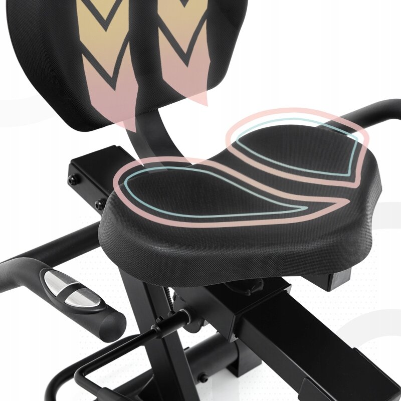 ROWER STACJONARNY TRENINGOWY POZIOMY GLOW WM ZIPRO