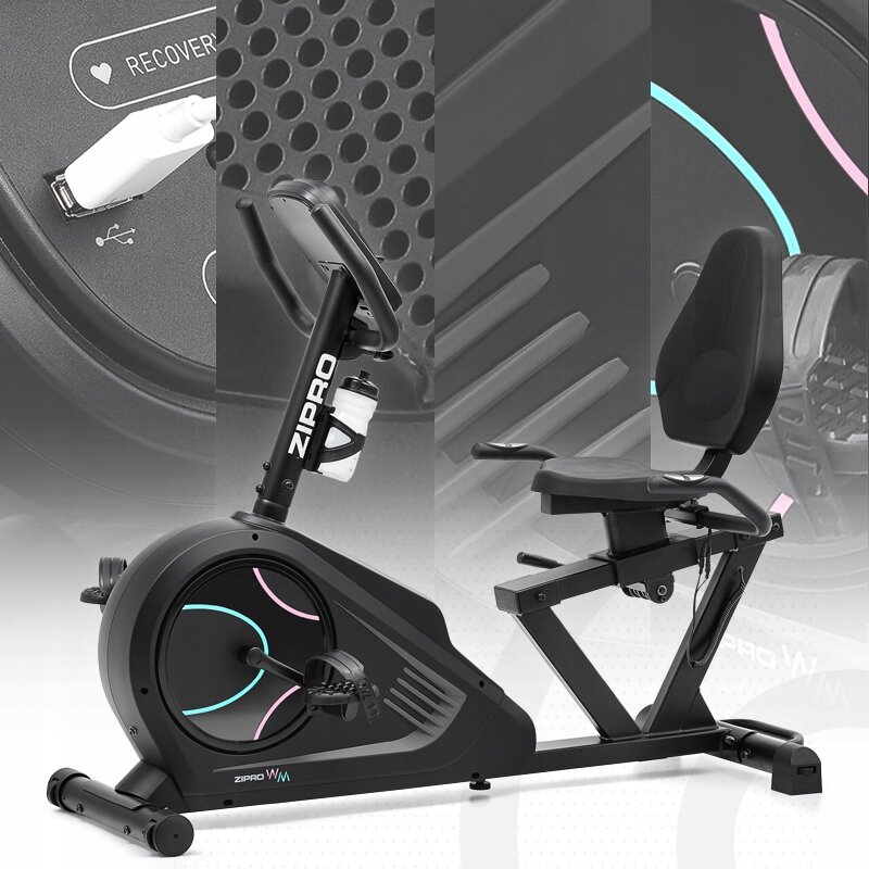ROWER STACJONARNY TRENINGOWY POZIOMY GLOW WM ZIPRO
