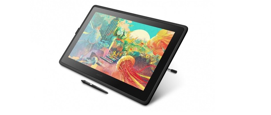 Tablet graficzny WACOM Cintiq 16 pasywne pióro program Corel Pinter 2020