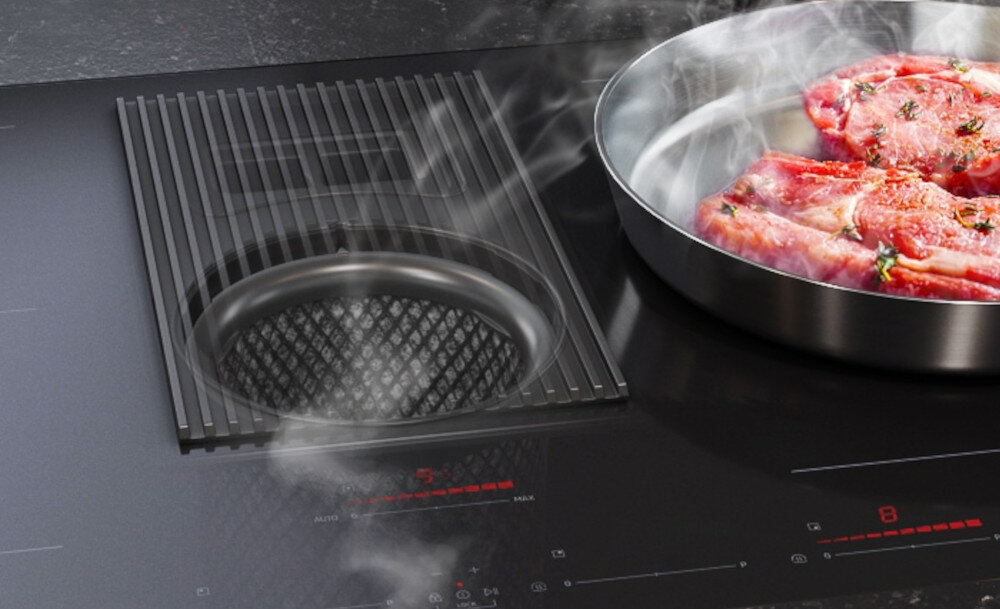 Płyta indukcyjna SAMSUNG NZ84T9747VK UR usuwanie zapachów filtr