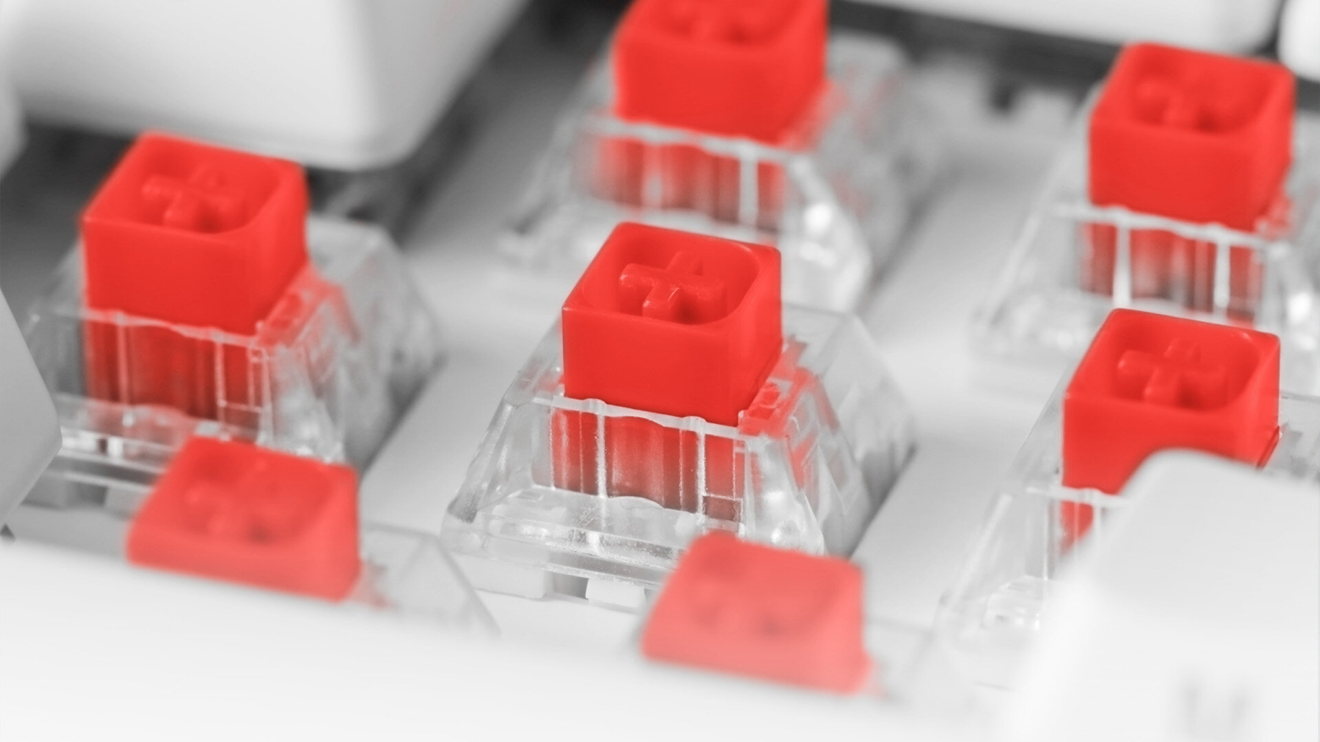 Klawiatura DELTACO WK95R GAM-100-W-US przelaczniki kailh personalizacja oprogramowanie podswietlenie rgb