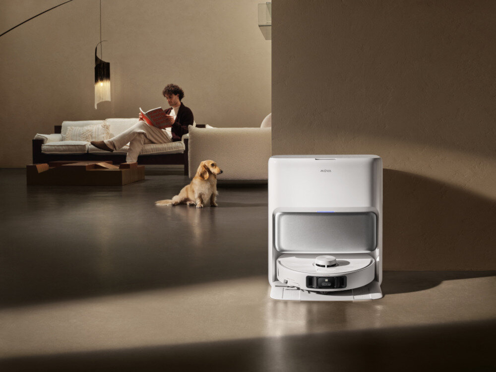 Robot sprzątający MOVA P50 Pro Ultra Czystość i cichość w jednym czujniki wydajna bateria czas pracy poziom hałasu Wraca do stacji ładowania 