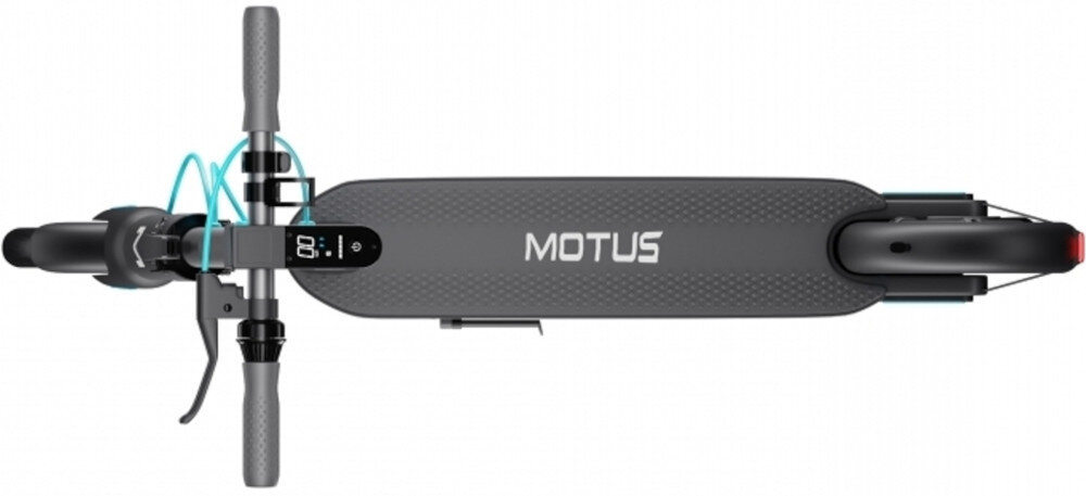 Hulajnoga elektryczna MOTUS Scooty 10 Turkusowy podstawa kierownica kola