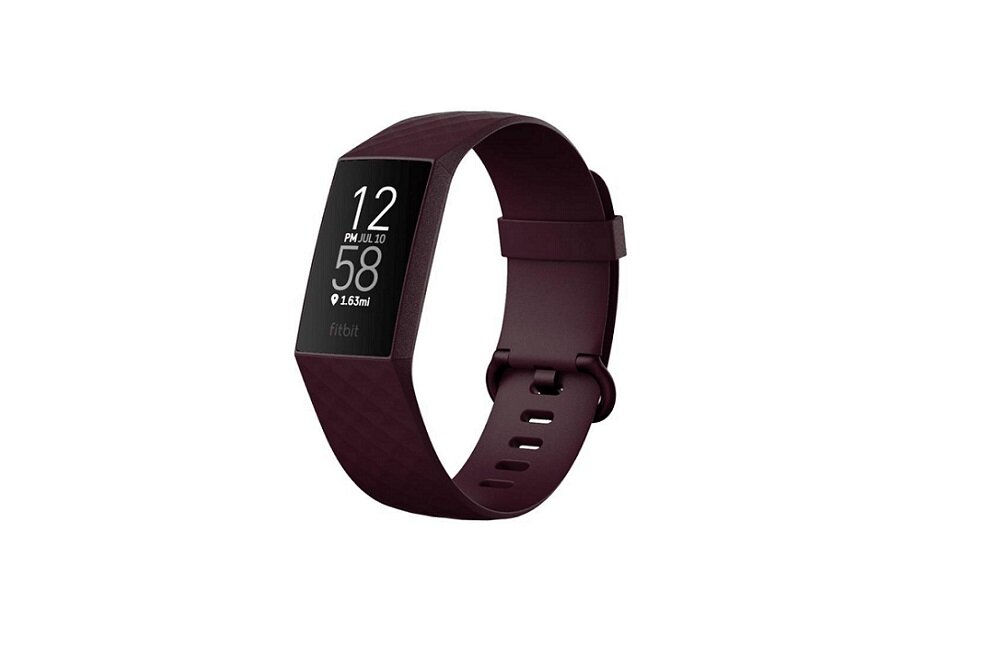 Smartband FITBIT Charge 4 Bordowy Gorilla Glass