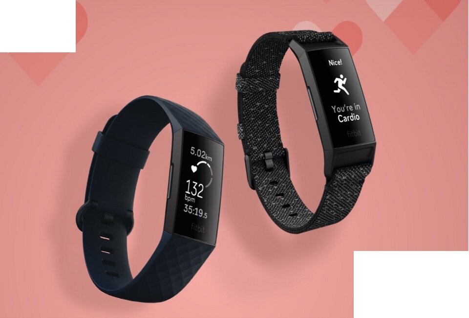 Smartband FITBIT Charge 4 Bordowy 